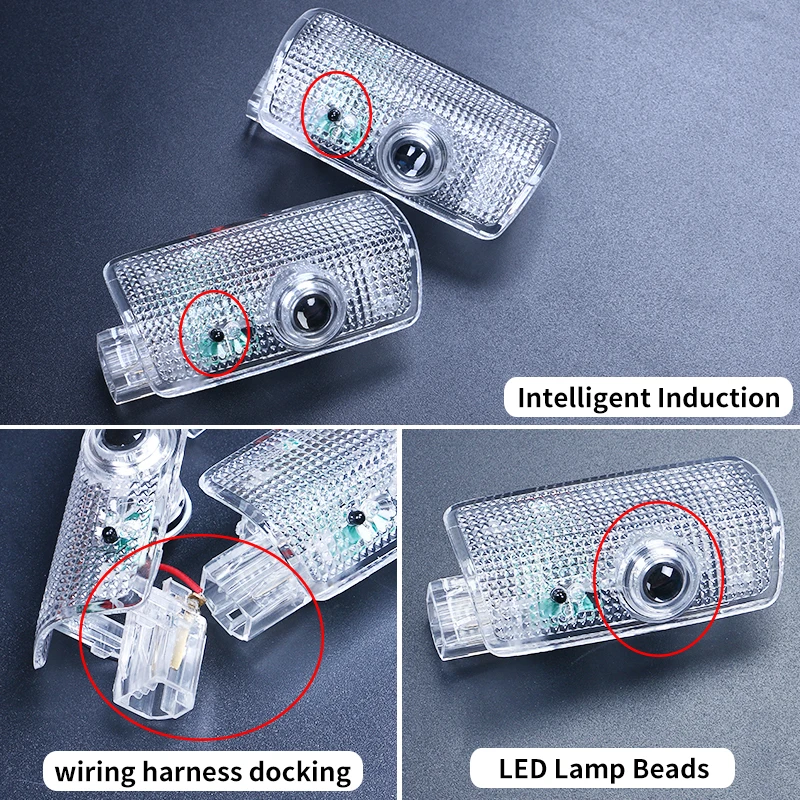 Автомобильный угловой нижний фонарь освещения двери для Toyota Land Cruiser 200 Prado 150 запчасти интерьера аксессуары Fj150 LC150 LC200.