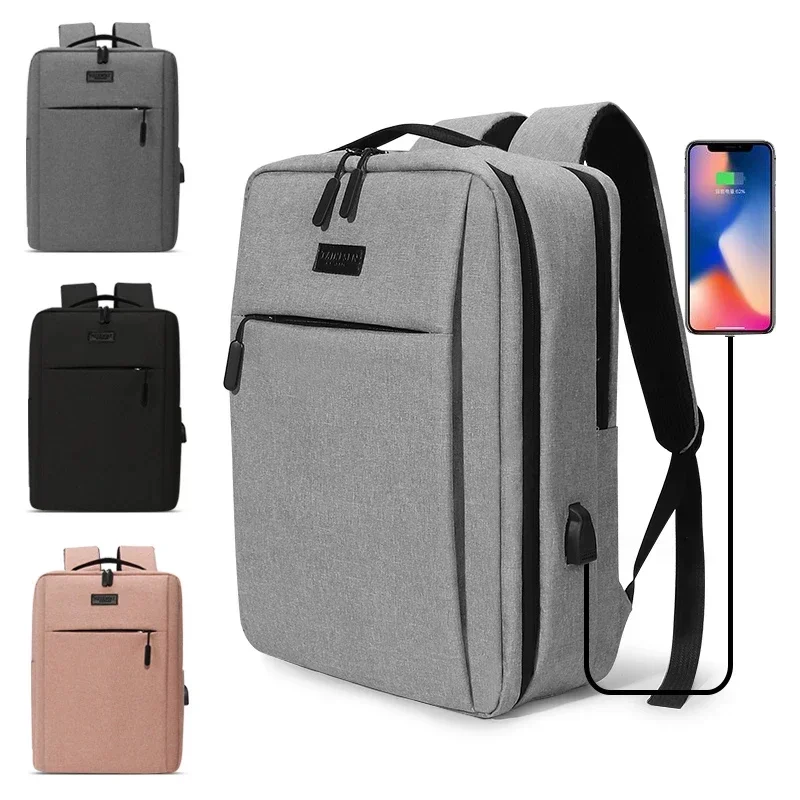 

Fashion Laptop Usb Backpack School Bag Rucksack Anti Theft Travel Daypack 13 14 15.6 16 17.3Inch Large Capacity Backbag Mochilas