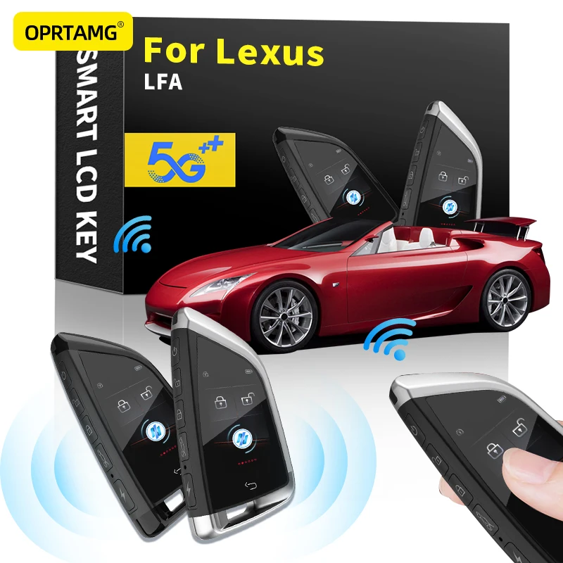 

ЖК-дисплей с Дистанционным Ключом для автомобиля без ключа для Lexus LFA 2000 2001 2002 2003-2017 2018 2019 2020 2021 2022
