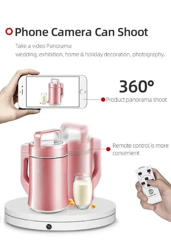 Поворотный стол 60 см нагрузка 100-150 кг моторизованная вращающаяся подставка для