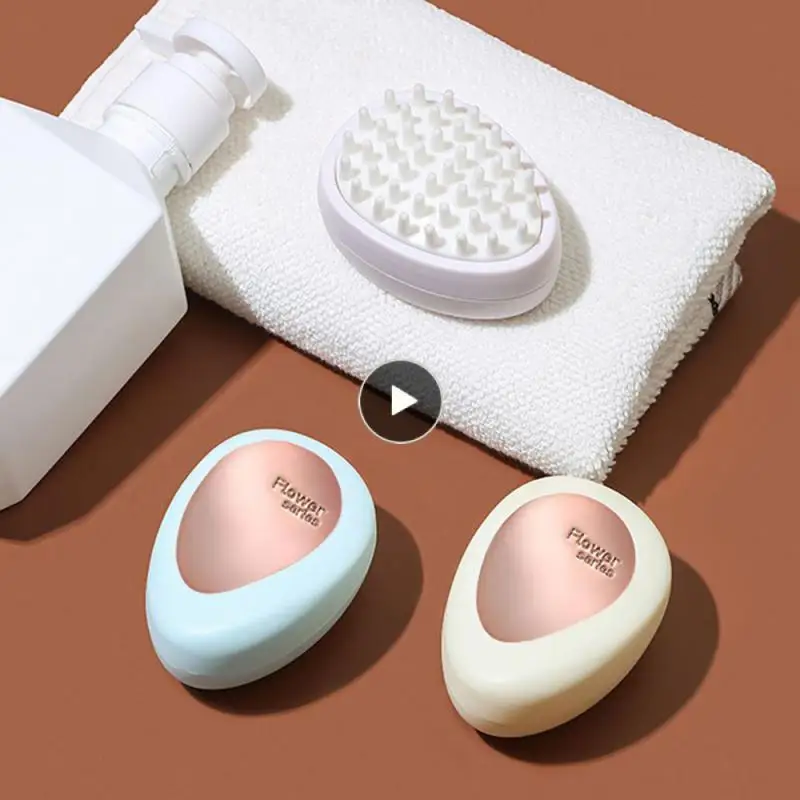 

Soft Dandruff Antipruritic Scalp Antipruritic Handheld Hair Shower Brush Comb Portable Head Body Scalp Massage Comb Grasper Pet