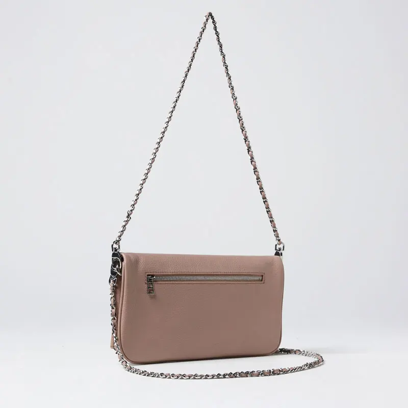 

2023 Women Bags Pink Shoulder Bag Genuine Leather Messenger Bag