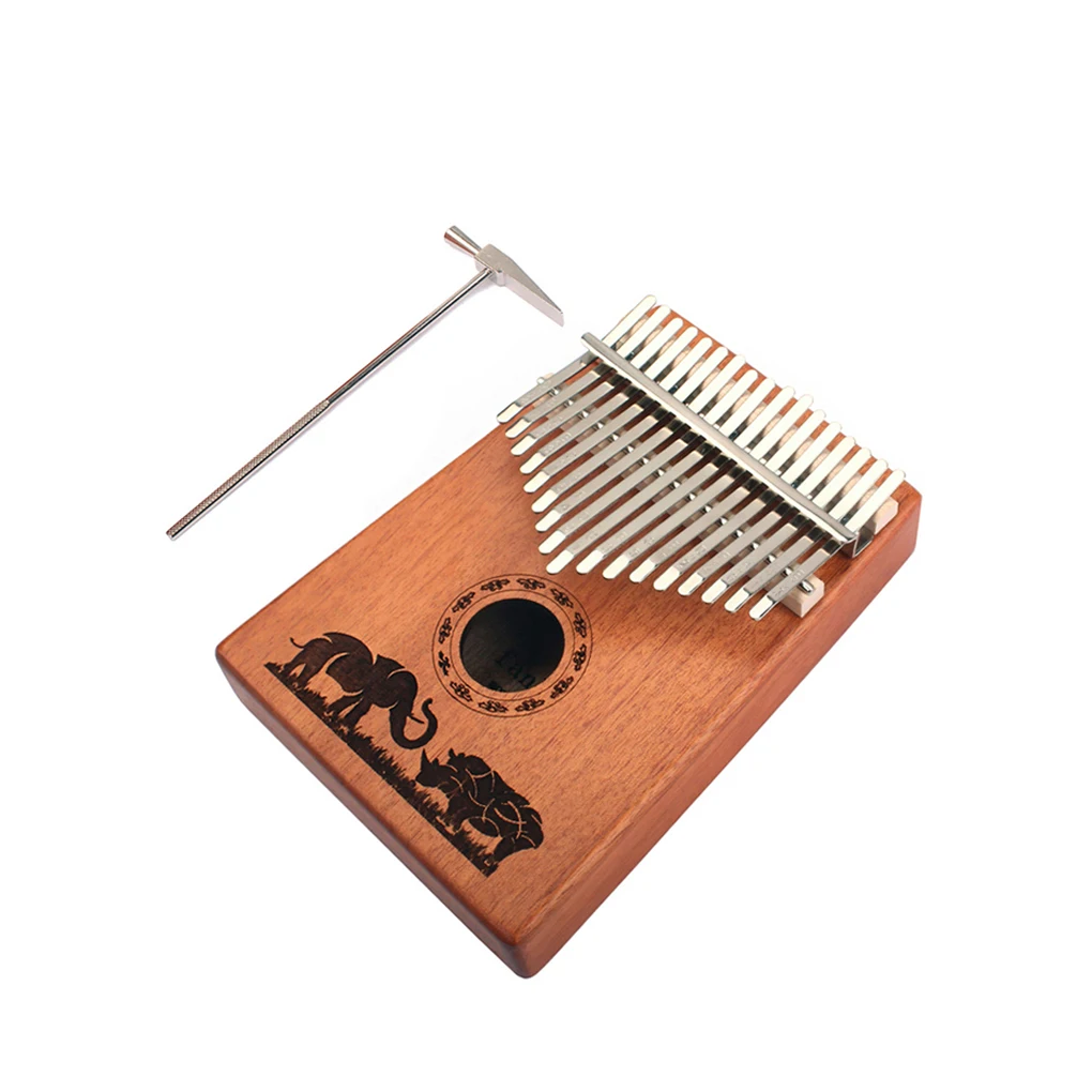 

17 Keys Kalimba Children Adults Beginner Practicing Music Playing Prop Fingers Piano Birthday Gift Thumbs Pianos Instrument