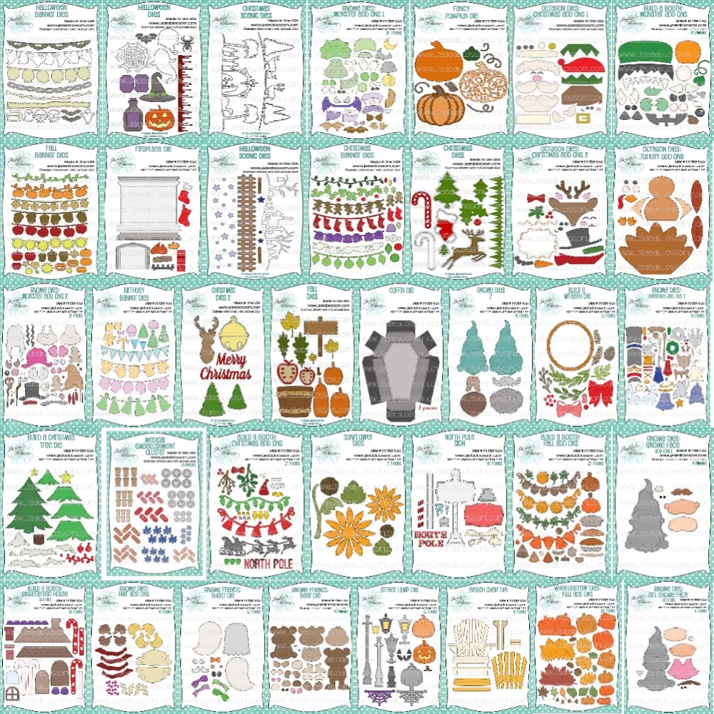 Большая распродажа рождественские металлические штампы для резки 2024 новые