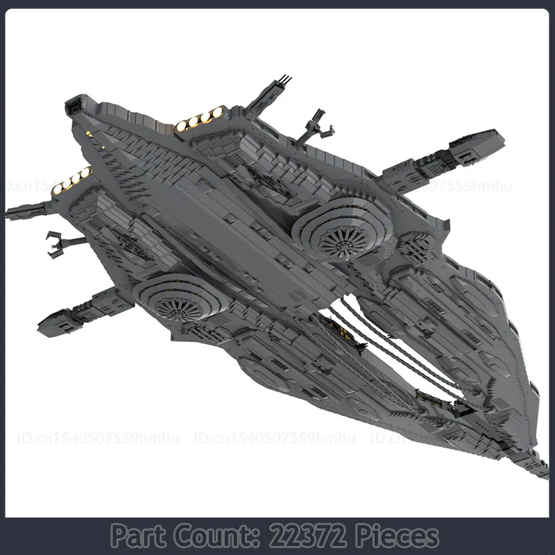 UCS Space MOC Строительные блоки Wraith Улей Корабль Космический корабль Технология