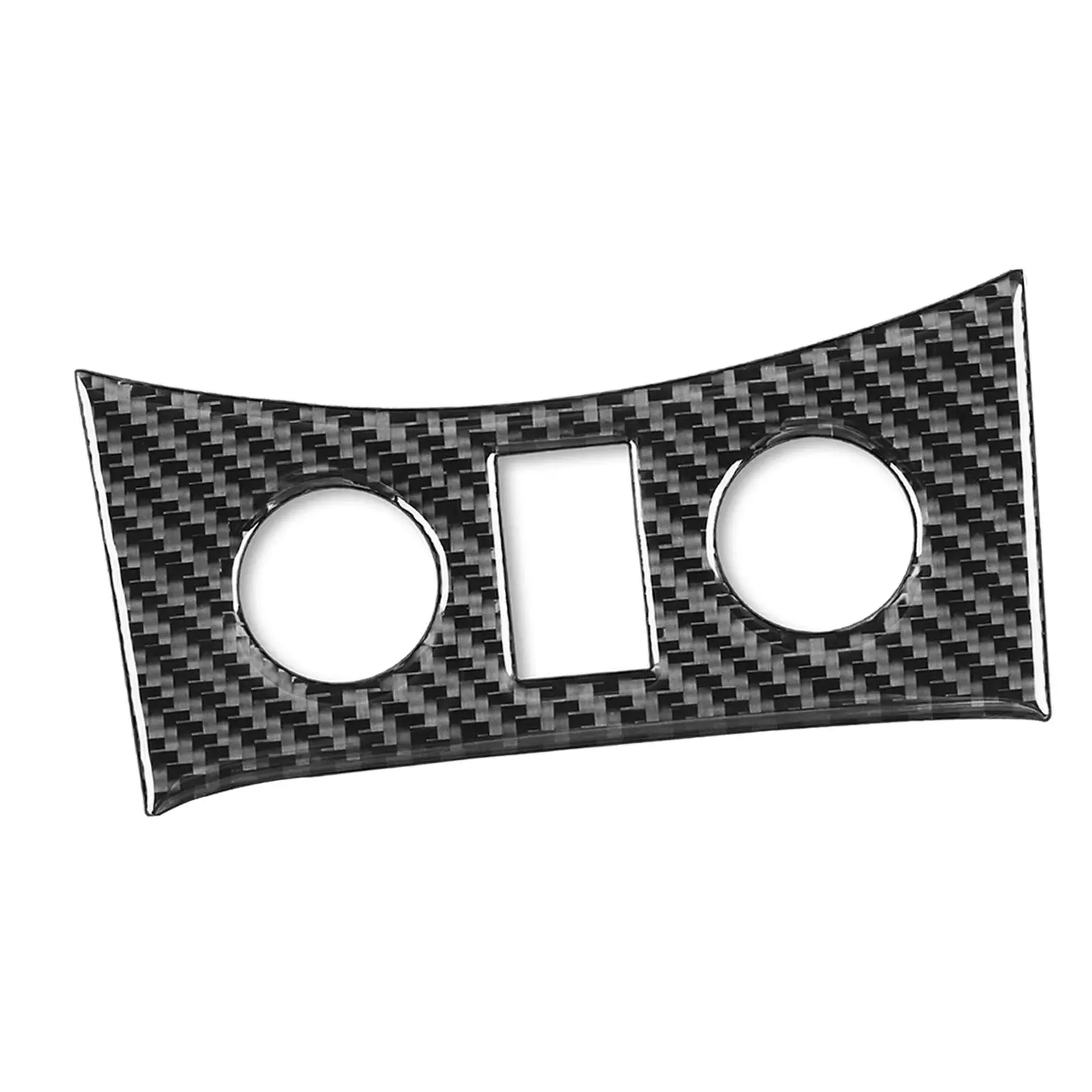 

Car Interior Seat Heated Button Trim Carbon Fiber Console Panel Fits for G37