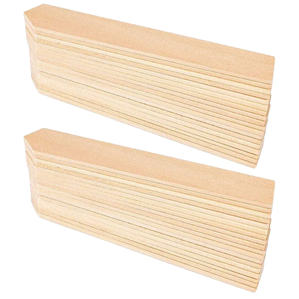 

Маркеры пустые деревянные для цветов и растений, 50 шт.