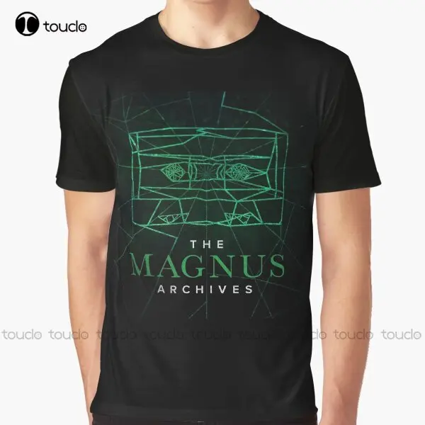 

The Magnus Archives Logo (Season 5) (Square Block Logo) Graphic T-Shirt Custom Aldult Teen Unisex Digital Printing Tee Shirts