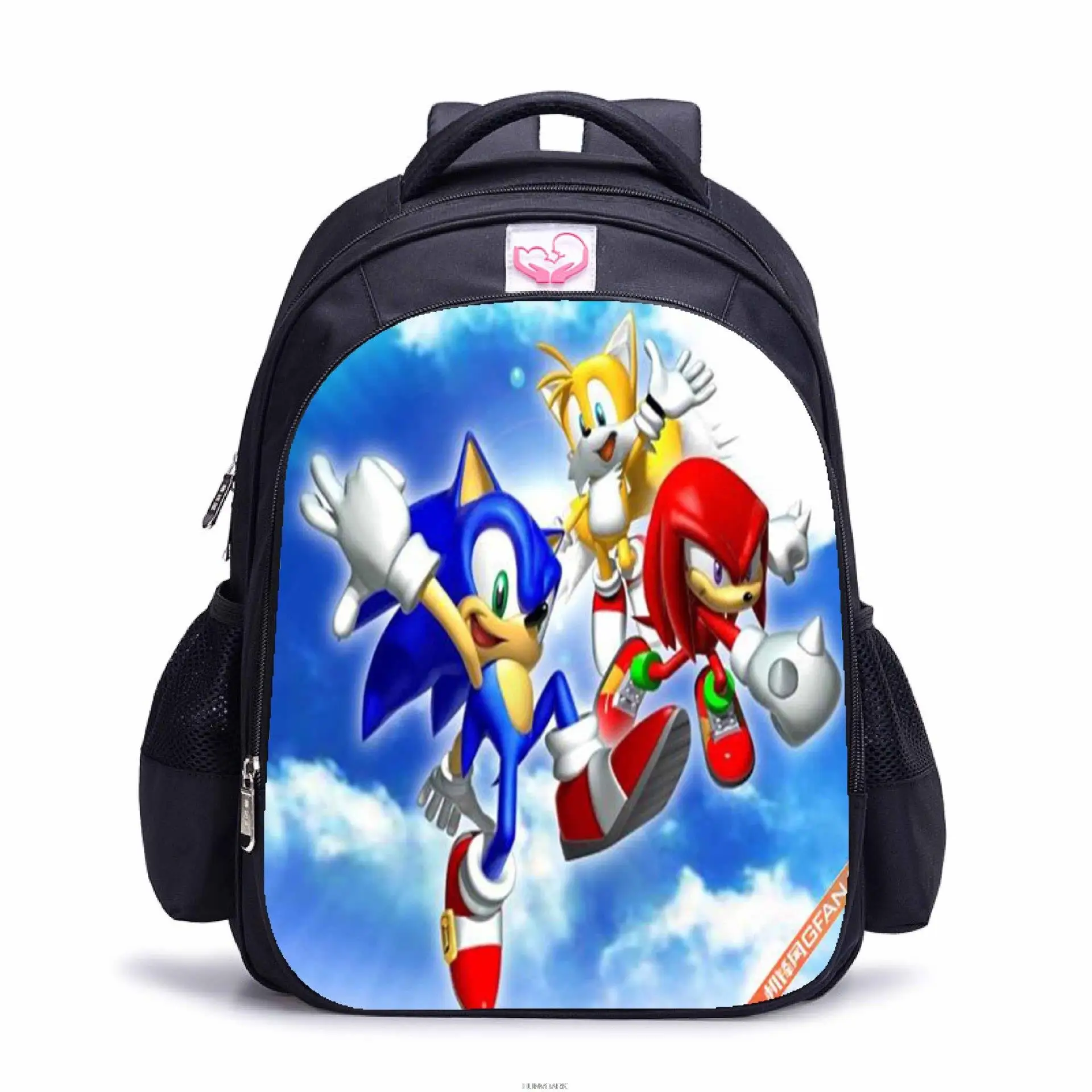 Школьный ранец SONIC RACING дизайнерский рюкзак для мальчиков и девочек детский