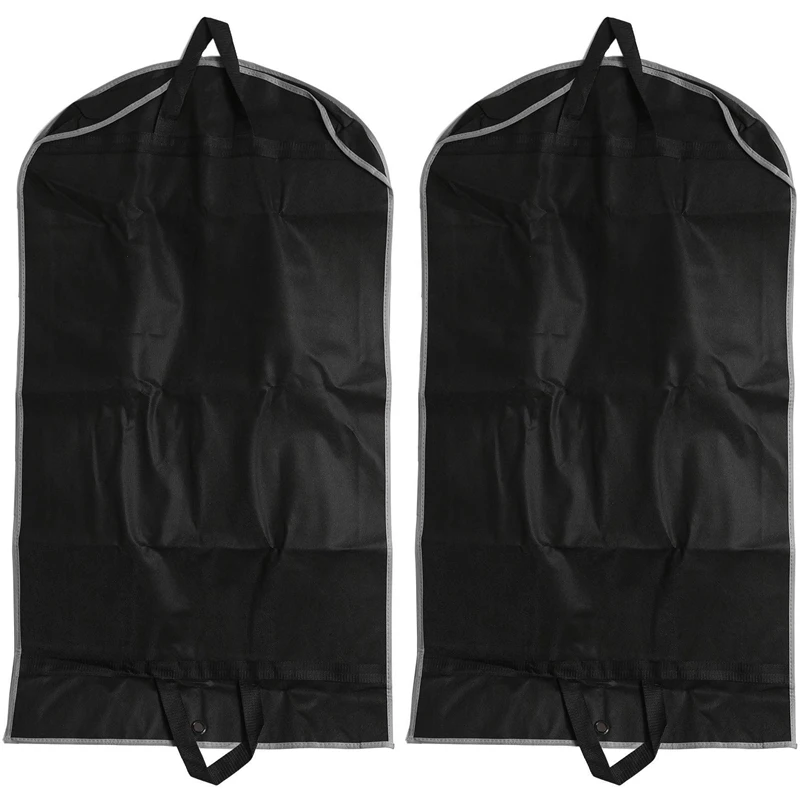 

Garment Bags 6 Pack 43 Inch Garment Bags For Storage Travel Nonwoven Fabric Dress Bag With 2 Large Mesh Pockets