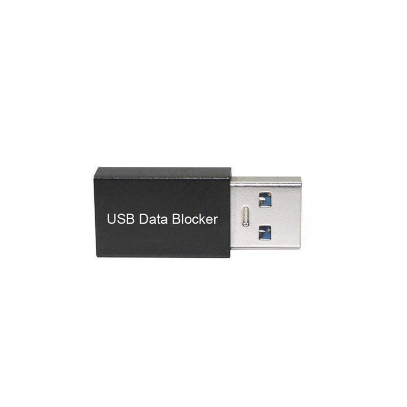 

5Pcs USB Data Blocker,Charge-Only USB Blocker Adapter For Blocking Data Sync, Protect Against Juice Jacking Black