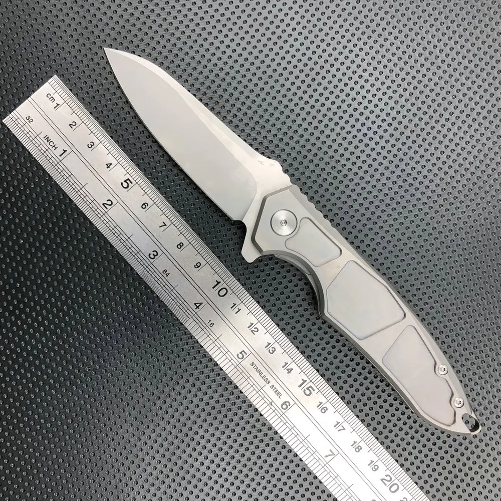 Trskt Титановый сплав Углеродное волокно Настоящие s35vn Керамические подшипники