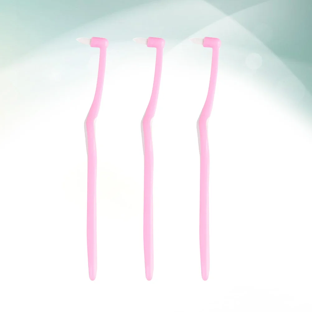 

3 шт. многофункциональная межзубная щетка практичная специальная межзубная щетка для волос маленькая головка зуб мудрости