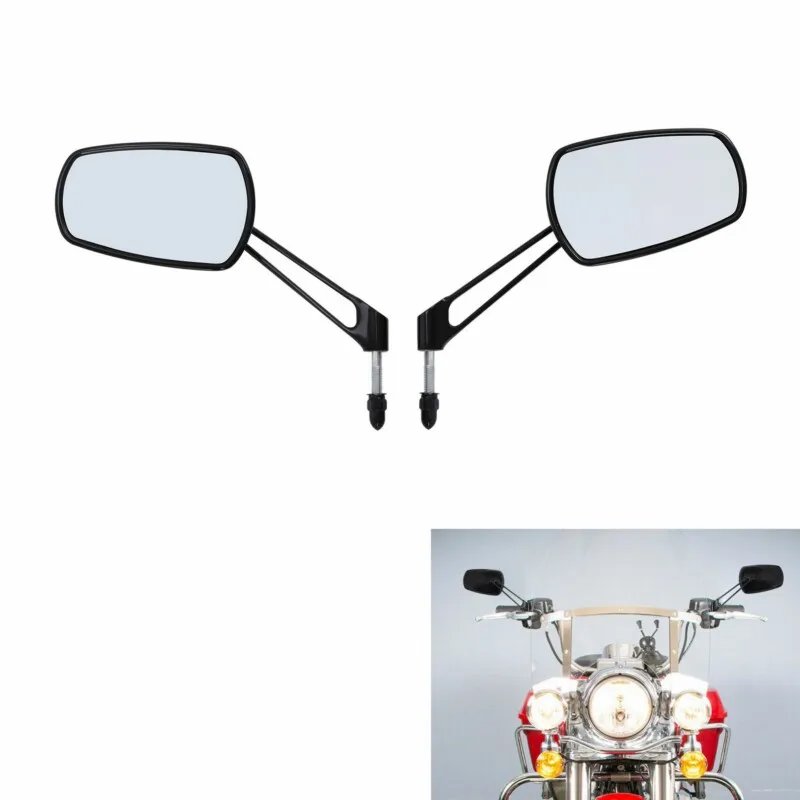 Черные мотоциклетные зеркала заднего вида для Harley CVO Road Glide 2023 2024