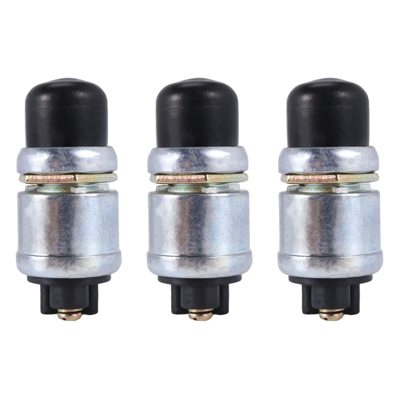 

Кнопка запуска двигателя 3X повышенной прочности, сверхмощный мгновенный пусковой переключатель 12 В постоянного тока, погодозащищенная кно...