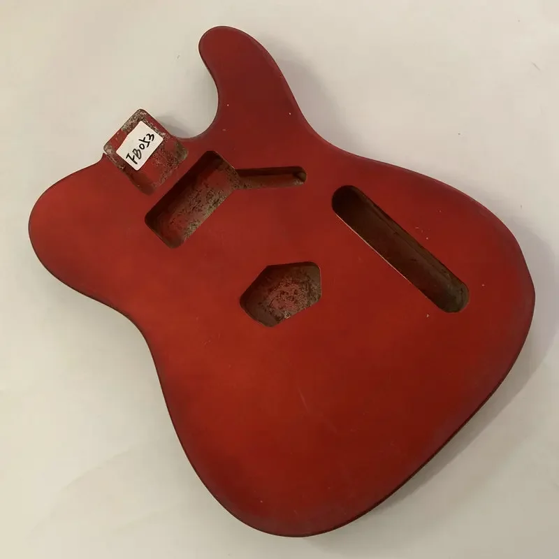 FB053 Стандартный корпус гитары TL незавершенный красный цвет для электрогитары Tele