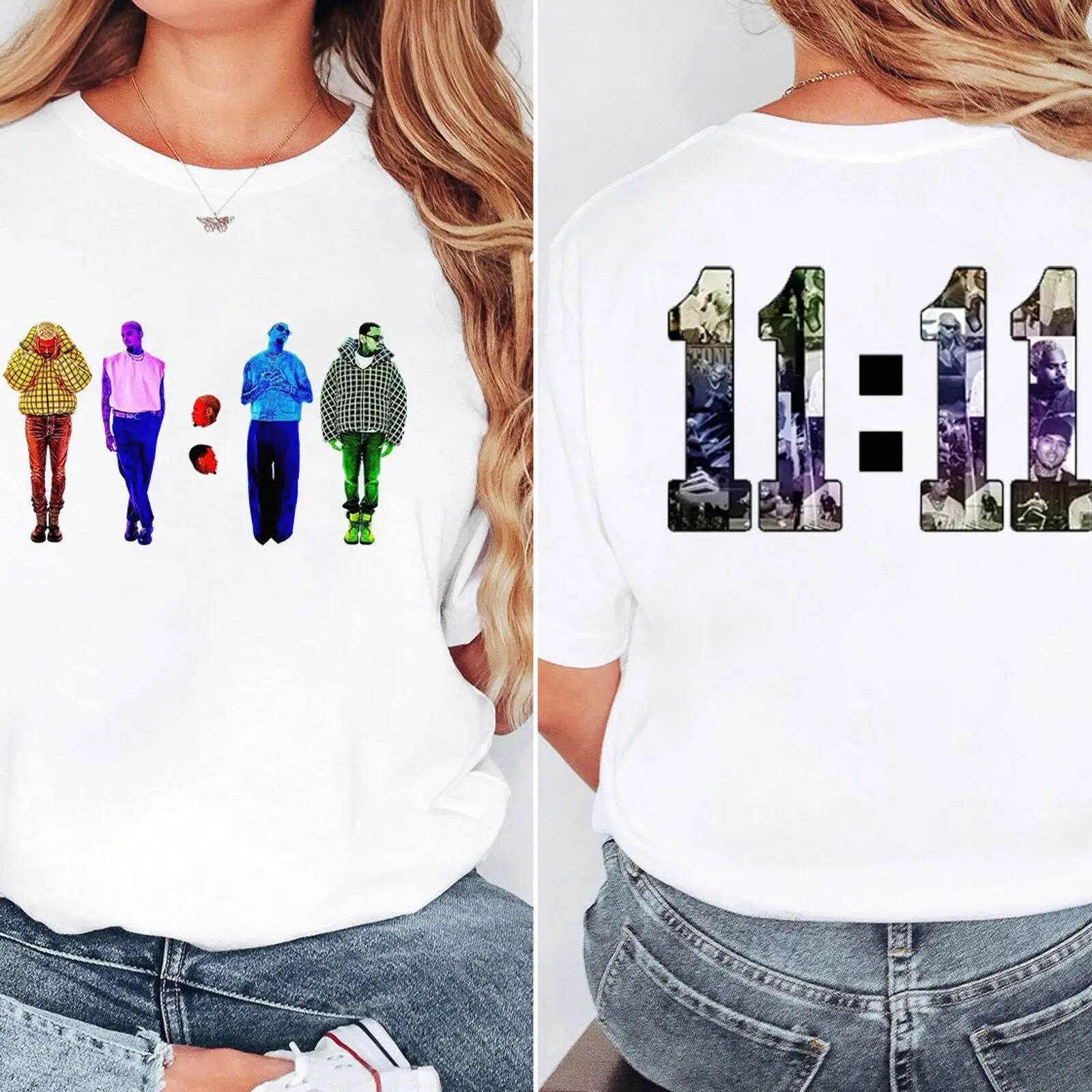 Рубашка с изображением Криса Брауна рубашка в масштабе 11:11