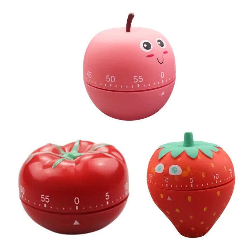 

Милые таймеры на 60 минут, Громкий будильник, Ручной таймер, кухонный таймер для приготовления пищи, часы для приготовления выпечки