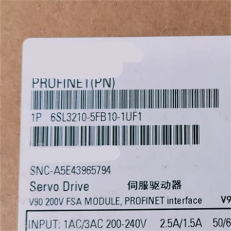 Новый 6SL3210-5FB10-1UF1