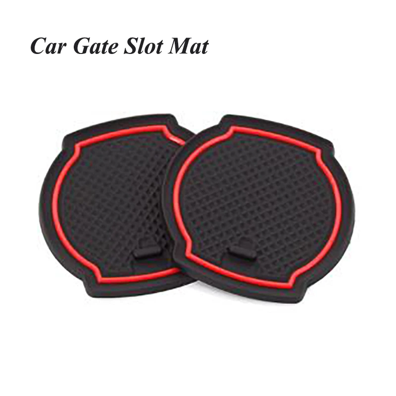 

Anti-Slip Gate Slot Mat Rubber Coaster For Toyota CAMRY 2007 - 2013 Non-Slip Mats Door Groove Pad Car Interior Accessories