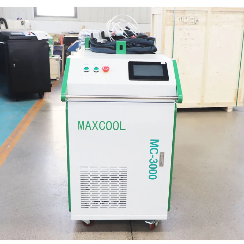 Высокая мощность 2000 3000 Вт лазерная чистящая машина для металлической масляной