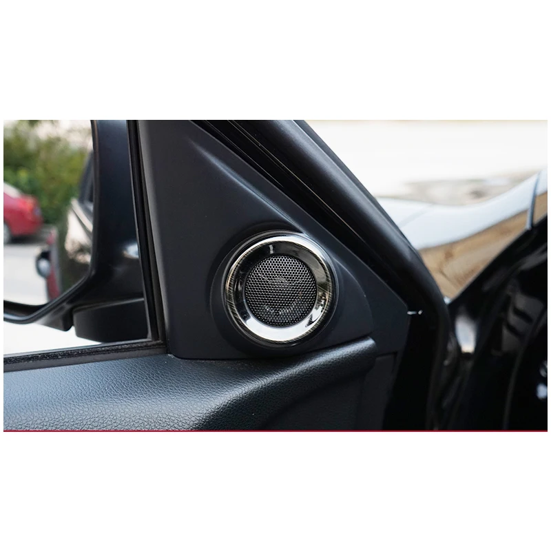 

lsrtw2017 stainless steel car A post sound trims for honda accord 2012 2013 2014 2015 2016 2017 9th accord