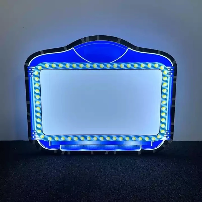 

Перезаряжаемая акриловая доска для сообщений светильник вой короб для кинотеатра, Светодиодная доска для письма, знак