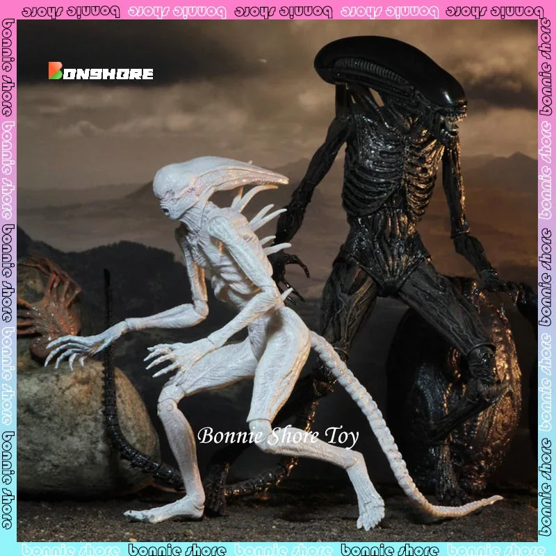 Фигурка NECA из аниме инопланетянин подвижная экшн-фигурка ксеноморфа черного