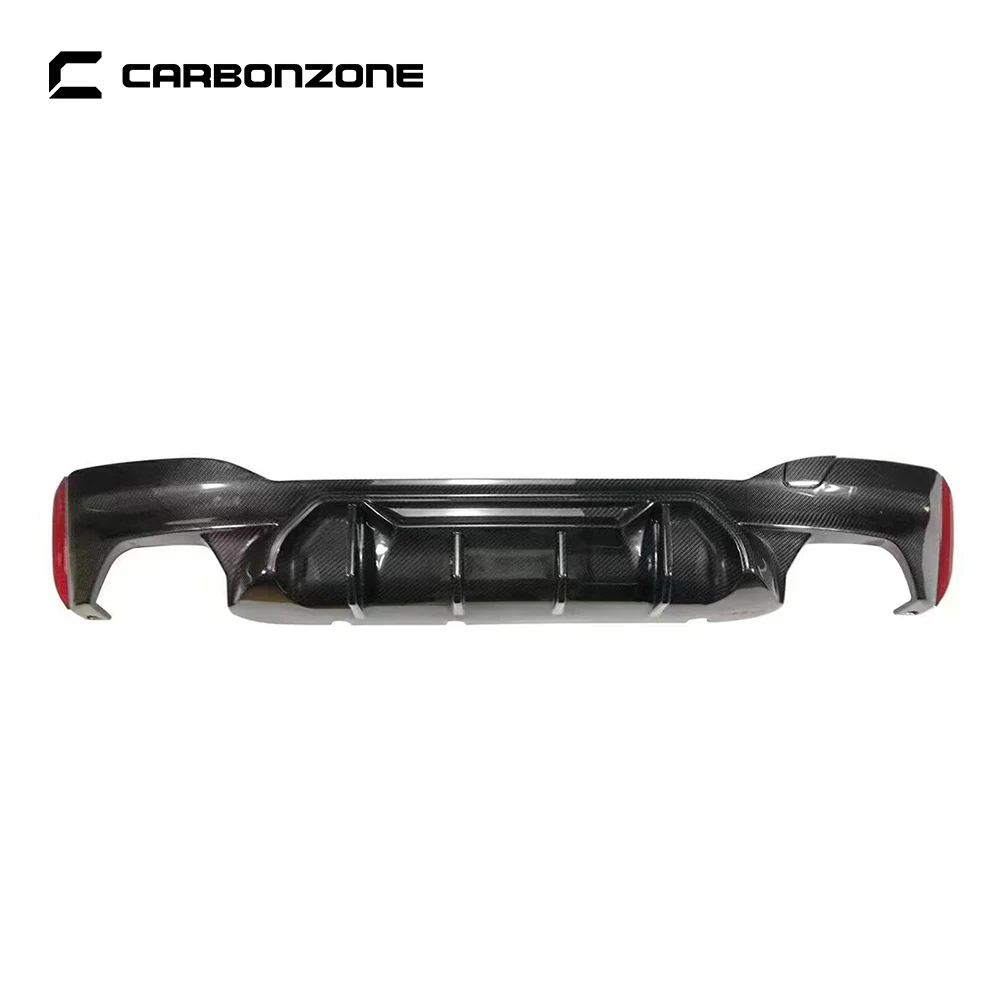 Губа заднего бампера из углеродного волокна в стиле МП для BMW 5 серии G30 диффузор