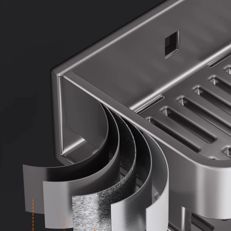 Стеллаж для хранения в ванной комнате без полки сверл настенное крепление