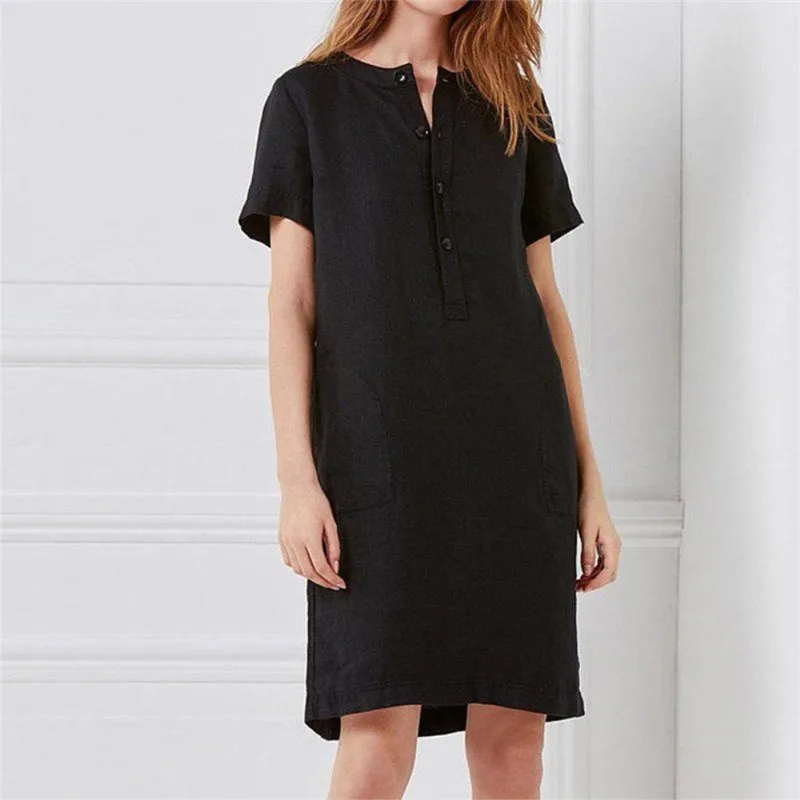 

Bodycon dress for women Square Neck Black Dress Women Elegant Cotton Fashion Side Split Dress Mini Ladies Basic