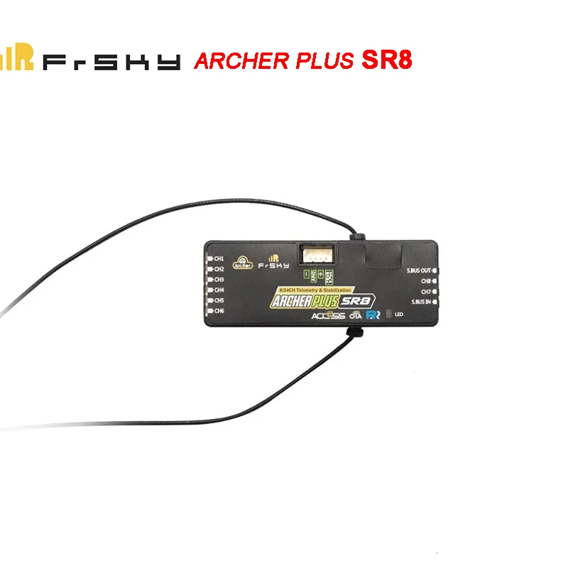 FrSky 2.4GHz ACCESS Archer Plus SR8 Receiver For X20S XE X20 PRO Ttransmittes