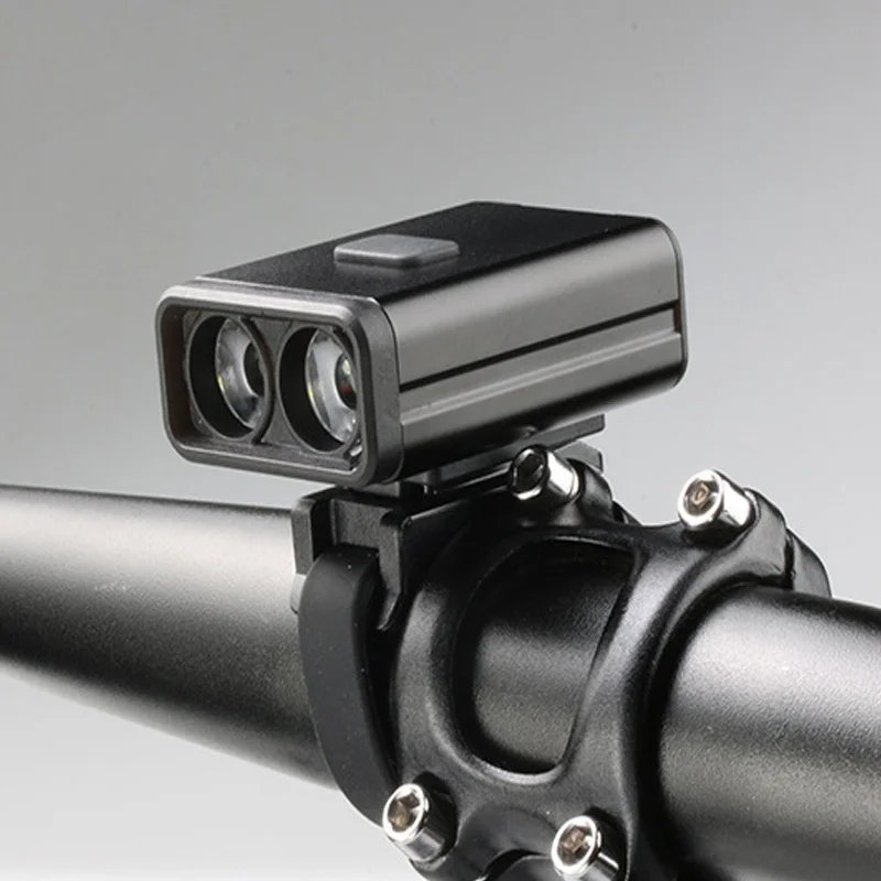 

2-in-1 Bicycle Helmet Light Front And Rear Flashing Bright LED PC Material USB Rechargeable Waterproof Bicycle Light