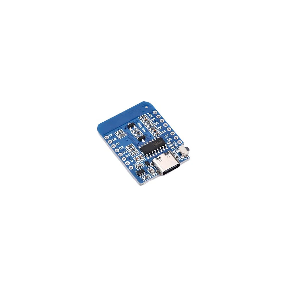 WeMos D1 MINI ESP8266 ESP-12F Плата разработки Wi-Fi CH340G TYPE-C на базе ESP-8266EX для Arduino IDE