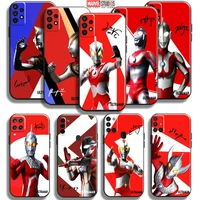 japan anime ultraman phone case for samsung galaxy a11 a12 a20 a21 a21s a22 a31 a32 a42 a51 a52 a70 a71 a72 5g tpu