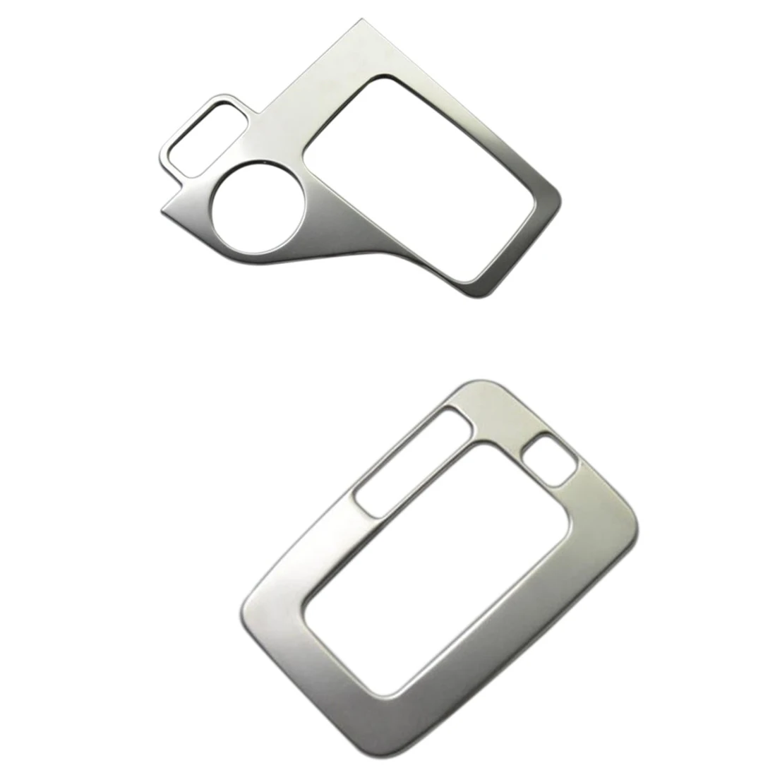 2 шт. автомобильные аксессуары из нержавеющей стали