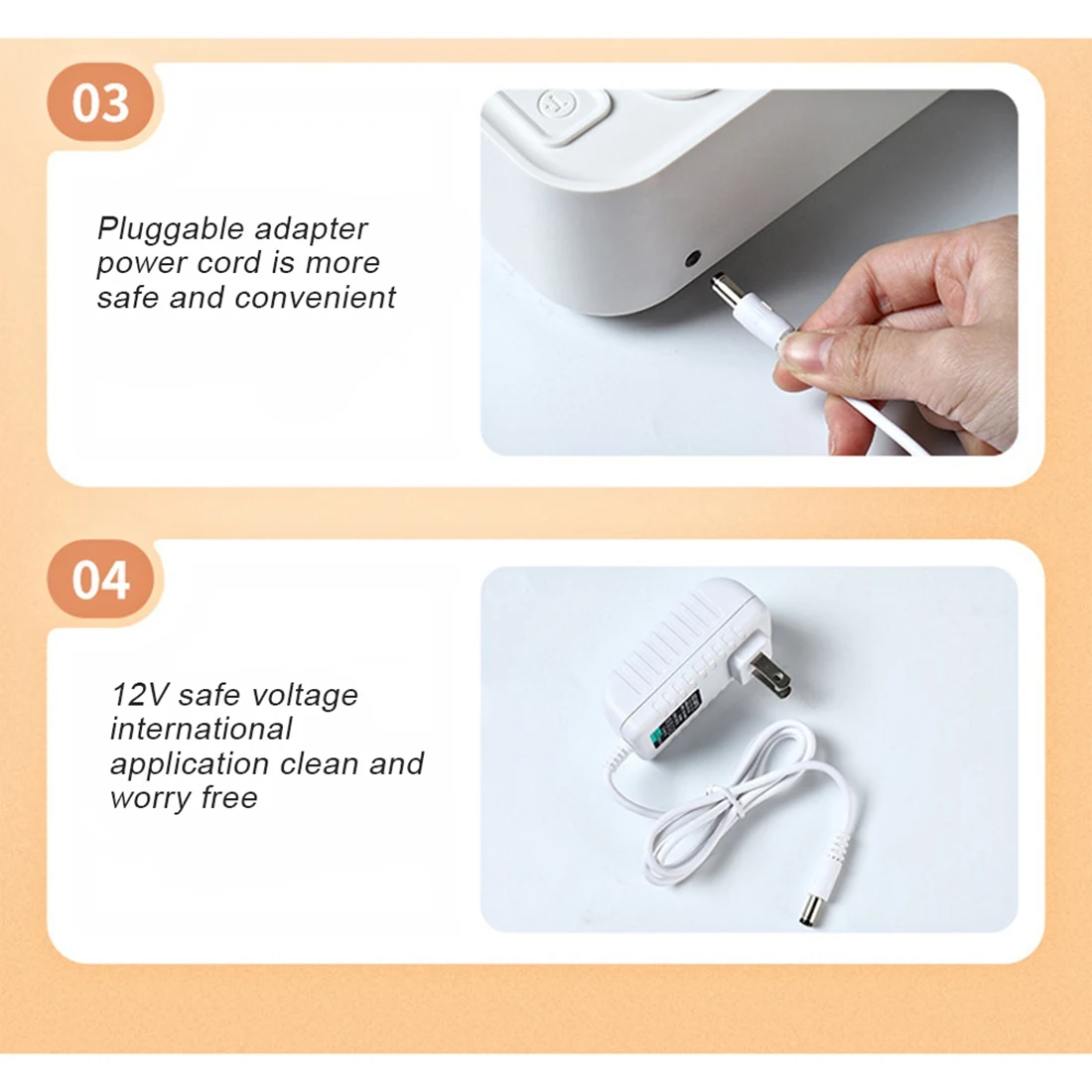 Ультразвуковая чистящая машина 47000 Гц высокочастотная вибрационная мойка