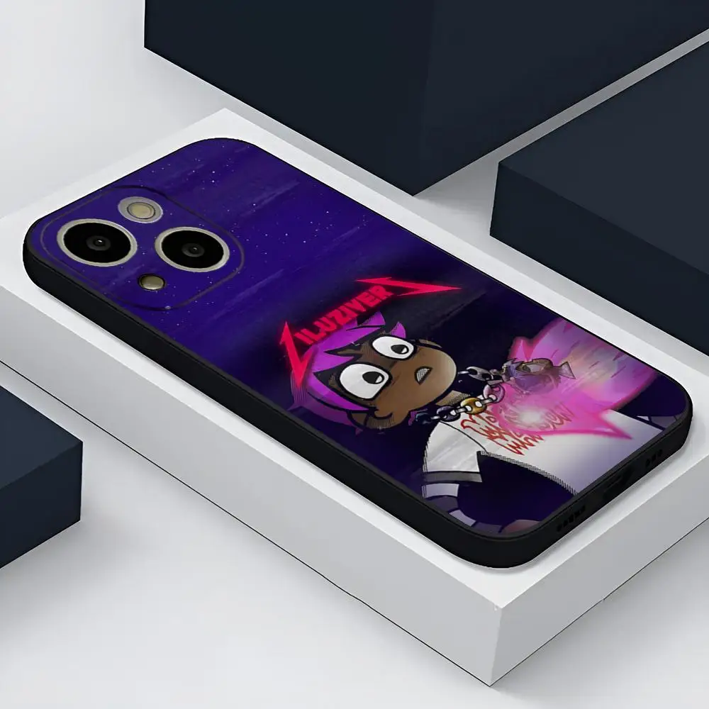 Чехол для телефона Singer L-Lil U-Uzi V-Vert 15 Pro Max Iphone 14 16 12 13 11 Xr X Xs 8 7 Plus силиконовая задняя