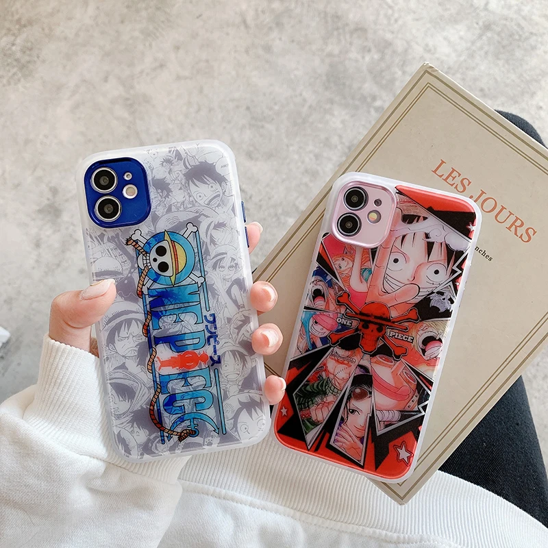 

Japanese Anime All-in-One Case for Apple 13 Pro 13Promax 12 12 Pro Max 11 Pro X XS MAX XR 7 8 Plus Transparent Soft TPU Case