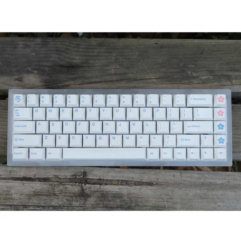 

2022.PBT Fuyu Theme Keycaps Dye Sublimation Mechanical Keyboard Key Cap Cherry Profile