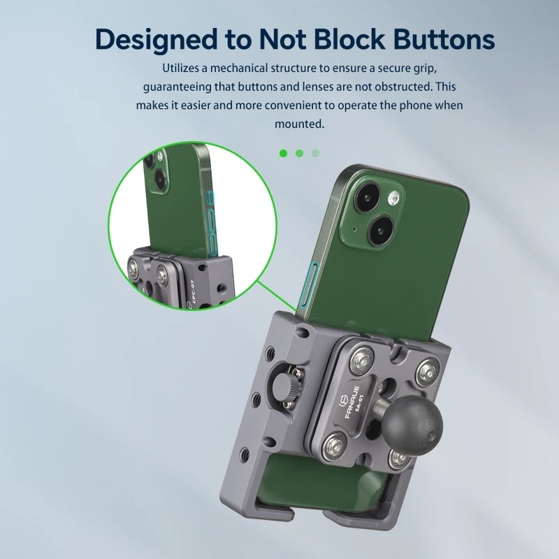 Мотоциклетный держатель для телефона FANAUE с антивибрационным устройством