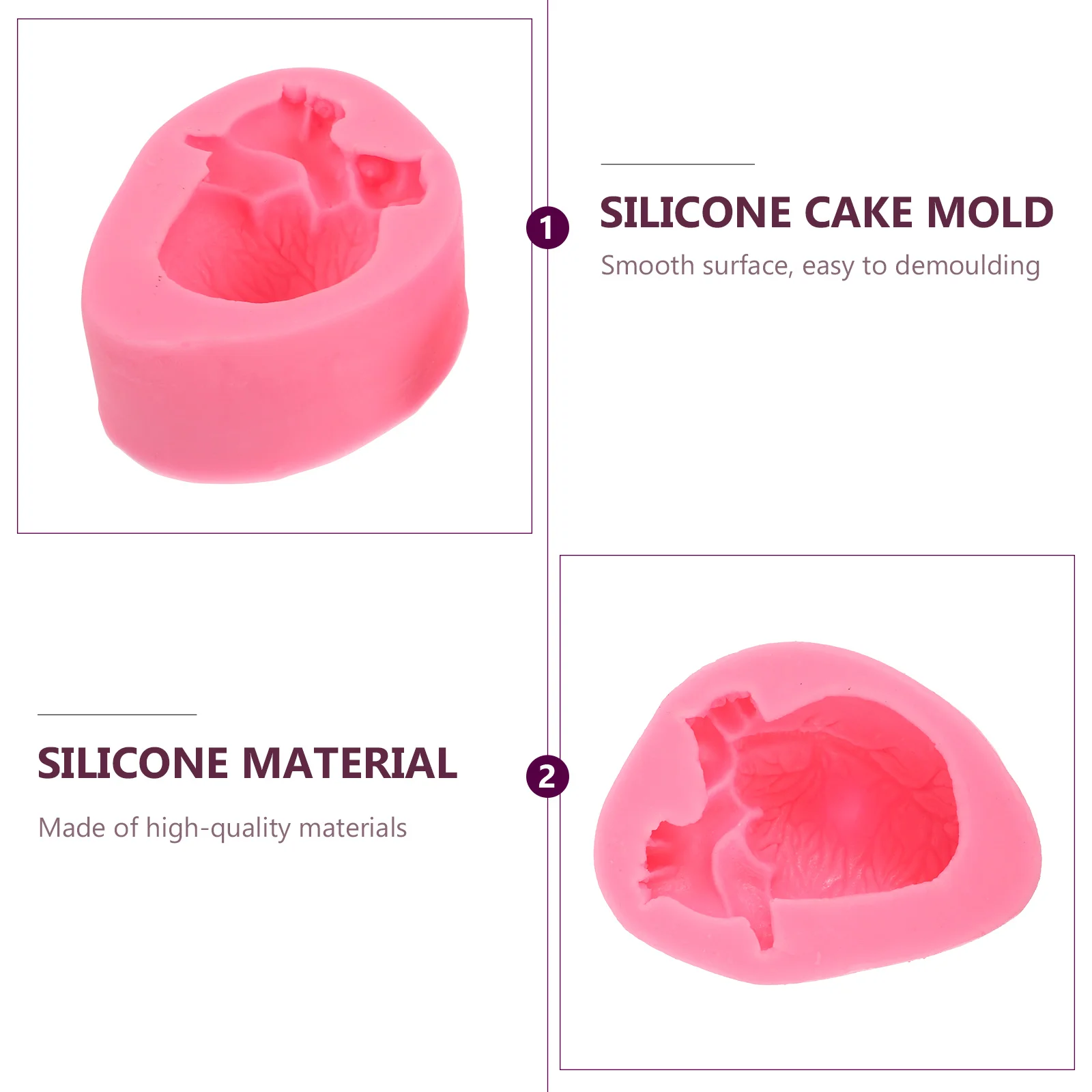 2 шт. силиконовая форма для торта Хэллоуин Декор реквизит выпечки помадка