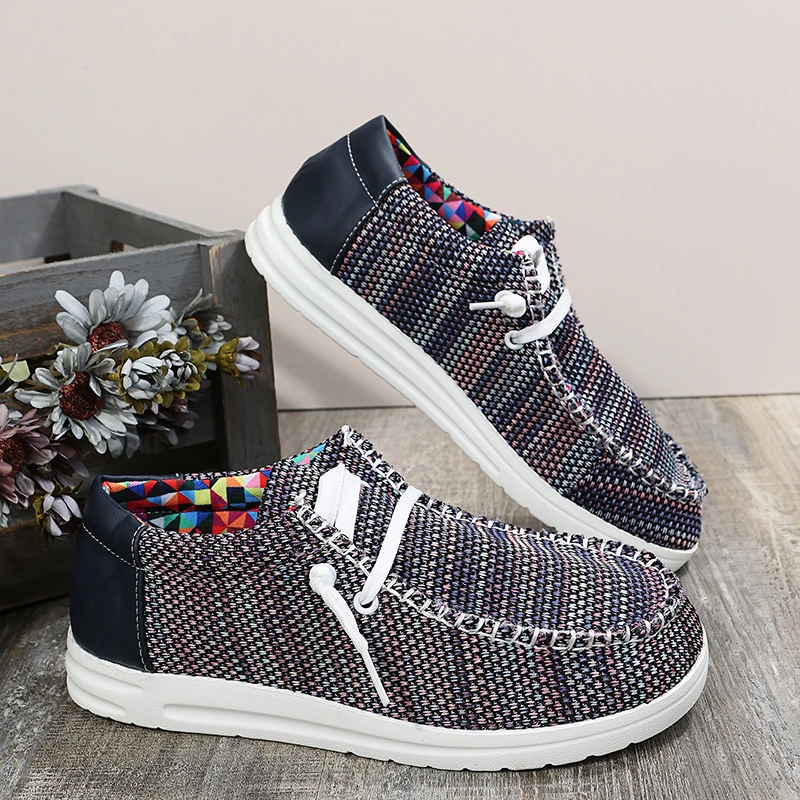 

Women's Shoes Sneakers 2022 Fashion Knitted Flats Ladies Female Woman Casual Shoes Brand Shoes for Women Designer Shoes