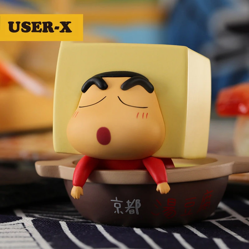 

Crayon Shinchan Blind Box Ingredients series anime kawaii cute doll toys Nohara Shinnosuke gift birthday Car decoration
