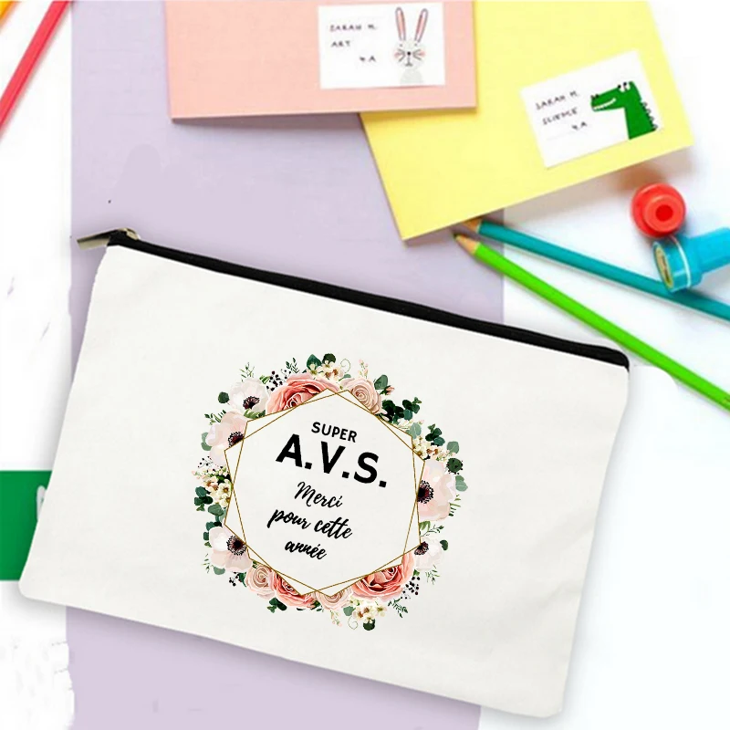 Супер AVS пенал с принтом большой емкости школьные канцелярские принадлежности