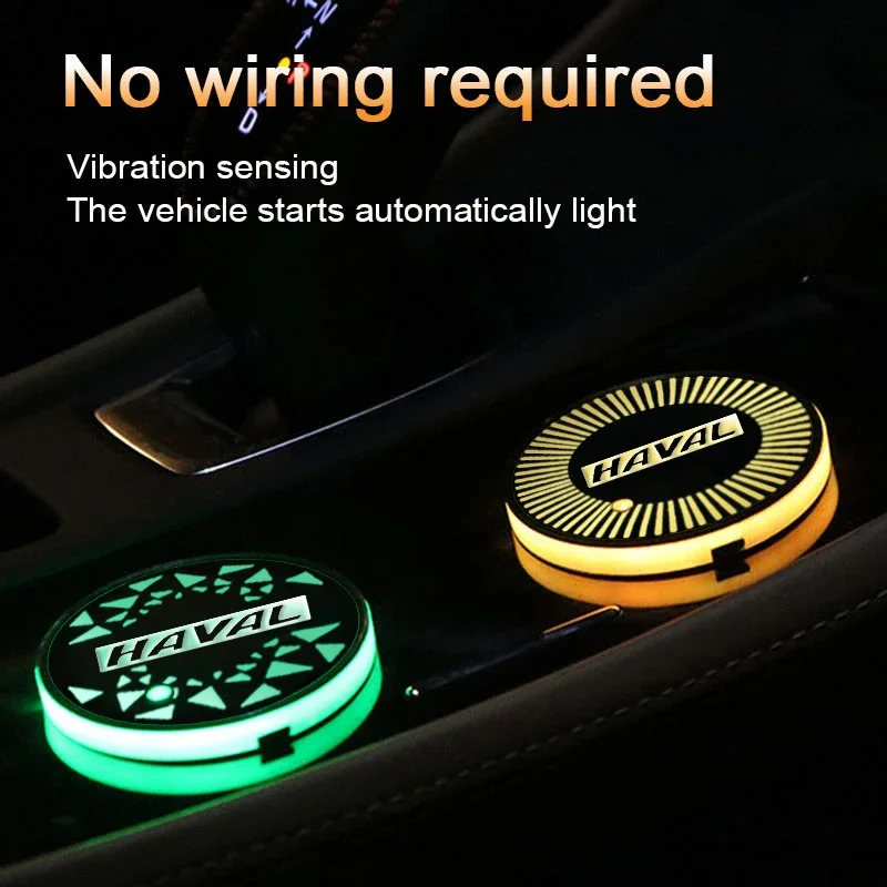 Автомобильная подставка для воды с зарядкой через USB умная индукционная лампа Haval