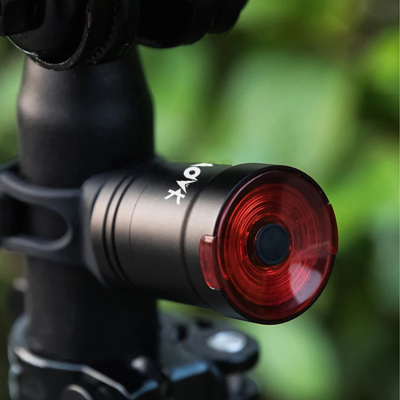 

Велосипедный задний светильник ing умный велосипед светильник Авто старт/стоп-сигнал IPX6 Водонепроницаемый USB зарядка Велоспорт Хвост светильник светодиодный светильник s
