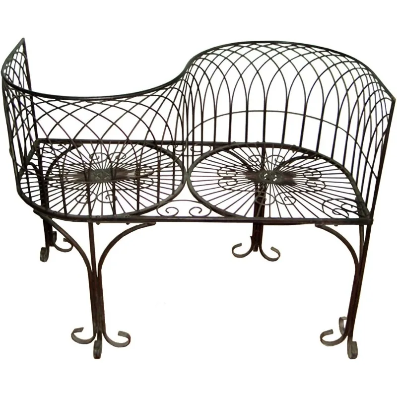 

Tete a Tete Kissing Garden Bench