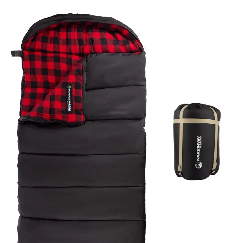

Спальный мешок-32F номинал XL 3 сезона с капюшоном для улицы (черный) водонепроницаемые всесезонные теплые спальные мешки-конверты для походов