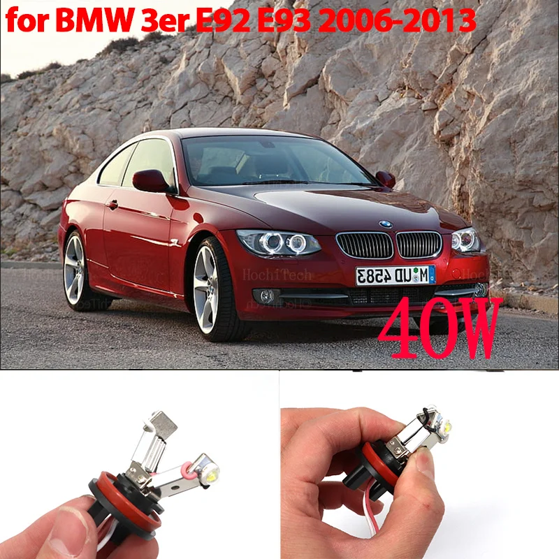 

LED Angel Eye Halo Ring Light Auto Lighting 6000K For BMW 3 Series E92 E93 M3 316i 318i 320i 323i 325i 328i 330i 335i 2006-2013